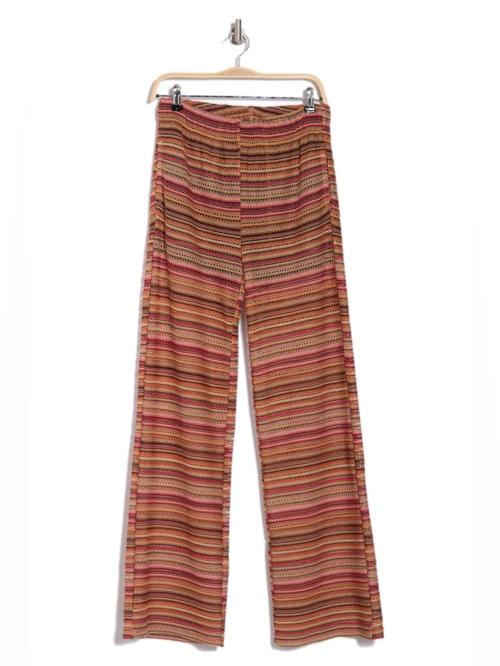 Wide Leg Pants Crochet | Fully Lined |Elastic Waist | Gemma + Jane | Size XL